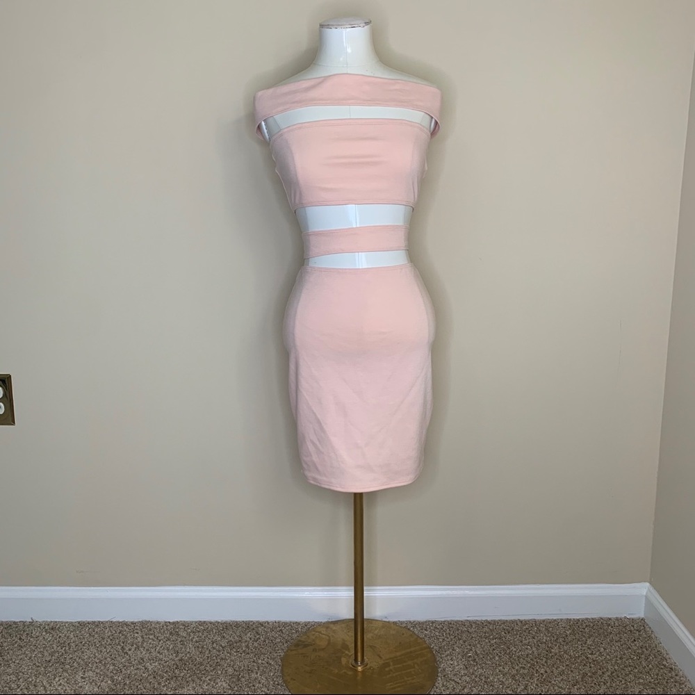 Strappy Queen Cut-Out Mini Dress